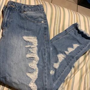 Fashion nova boyfriend jeans